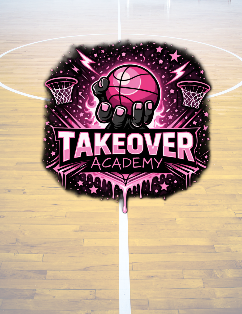 Travel  Game Day Ready Hoodie or crew pink edition