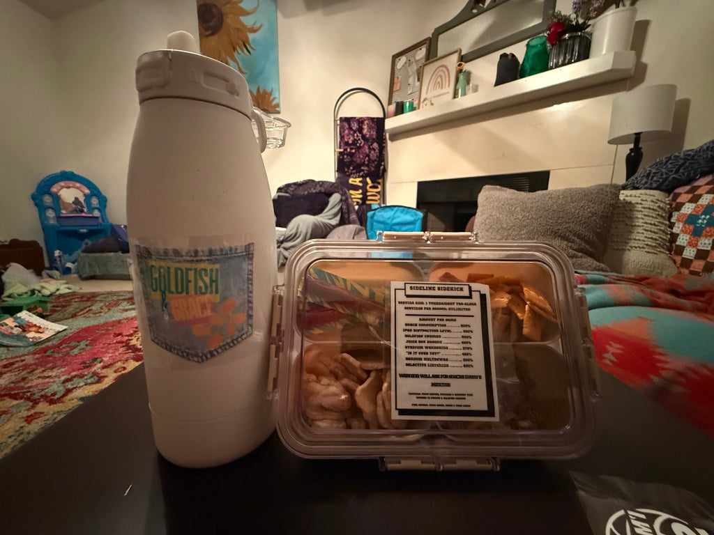 Goldfish & Grace  Goldfish & Grace Sticker | Sports Mom Snack Sticker | Sideline Mom Life