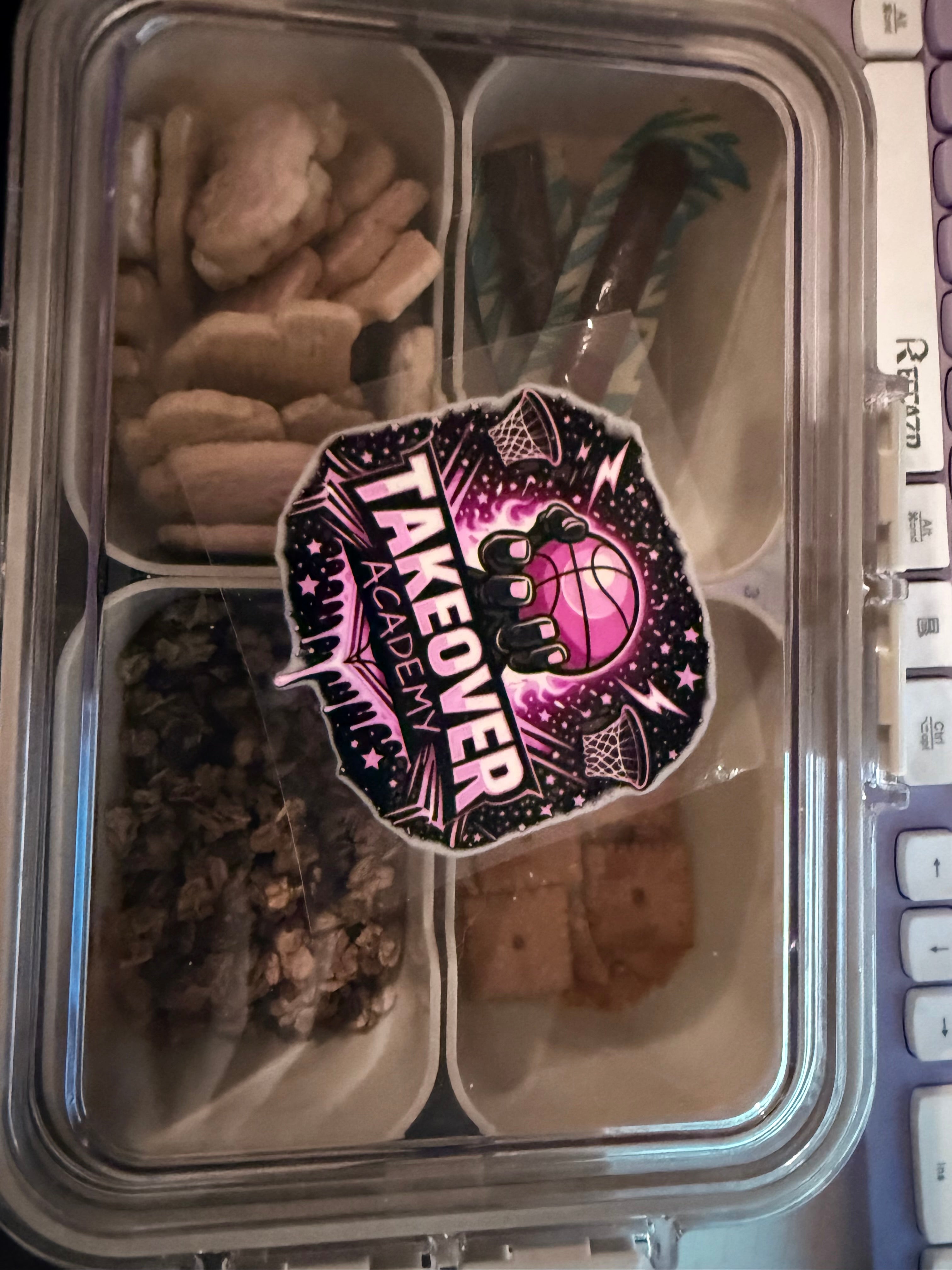Takeover Academy Basketball Sticker | Sports Mom Water Bottle Sticker | Basketball Team Sticker